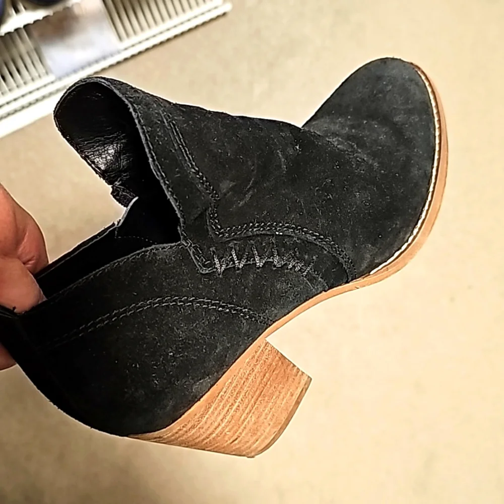 Sam Edelman Western booties 10 Mathia side zip & side stitching
